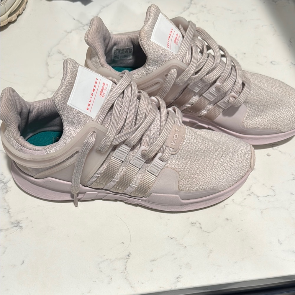 Adidas Women's Cream/rose Sneakers